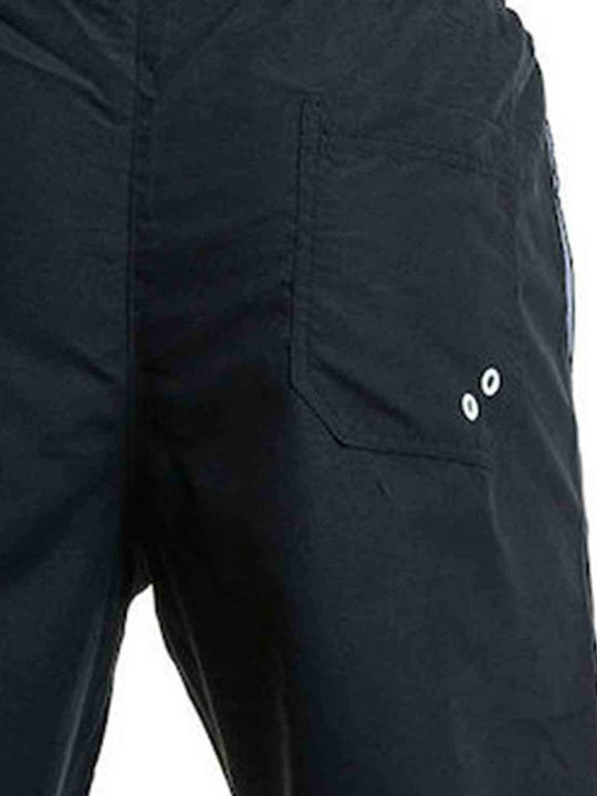 Men's Swimwear Bermuda Black with Patterns