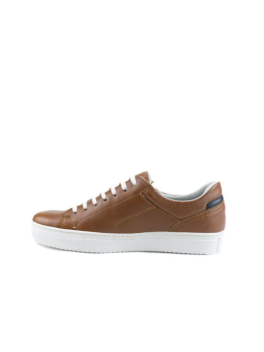 Men's Leather Sneaker with Lace and Side Zipper 3122 HIMALAYA TAMPA