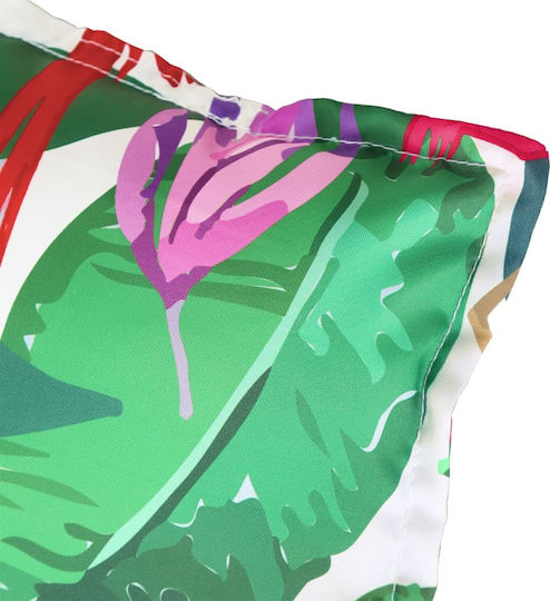 vidaXL vidaXL Gartenstuhlkissen mit Rückenlehne Mehrfarbig 2 Stück 120x50cm