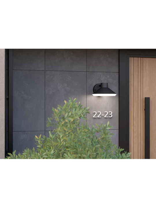 Eglo Wall-Mounted Outdoor Hat Light GU10 IP44 20.5x11εκ.