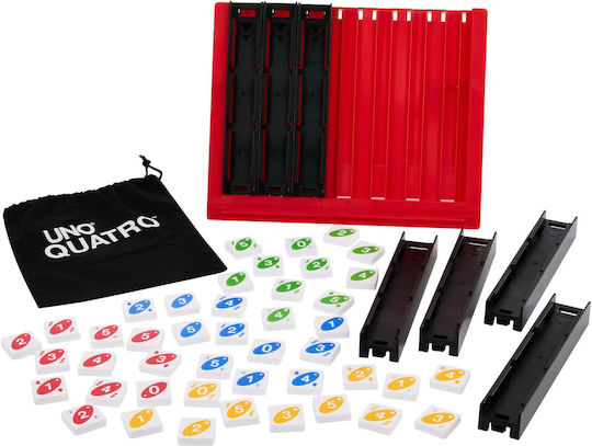 Board Game 16 Uno Quatro for 2-4 Players 7+ Years Old (IT) Mattel
