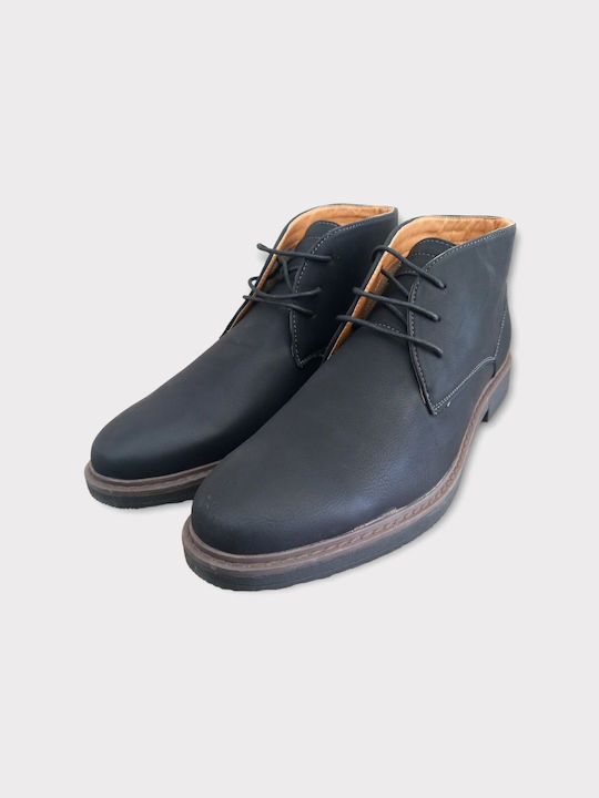 Men's boots in black color code 61085