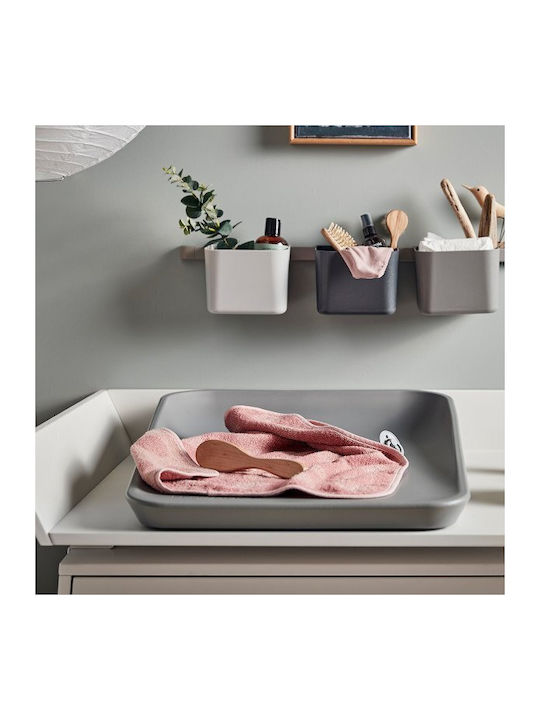 Luna Baby Kommode mit 3 Schubladen Gray 103x52x86cm