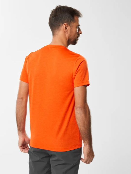 Lafuma Men's Athletic T-shirt Short Sleeve Orange