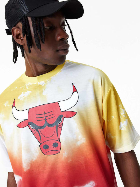 Chicago Bulls Nba Sportliches T-Shirt Mehrfarbig