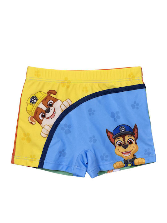 Cerda Paw Patrol Παιδικό Μαγιό Βερμούδα / Σορτς Κίτρινο