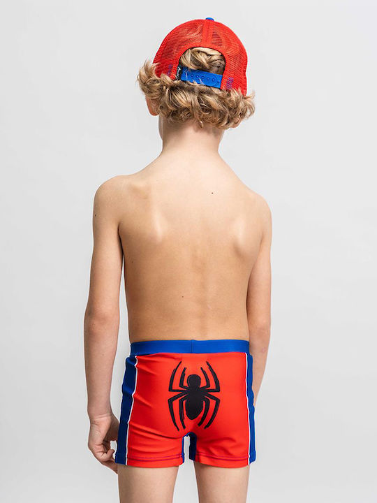 Cerda Spiderman Kids Swimwear Red Shorts