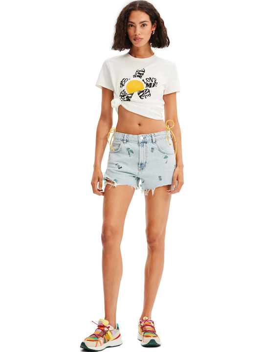 Milano Women's Jean Shorts Light Blue