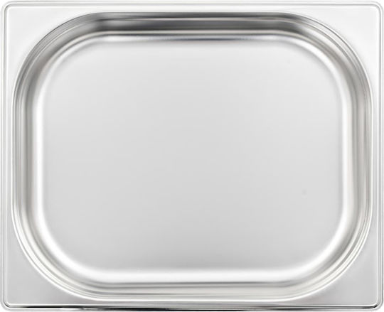 vidaXL Stainless Steel Gastronorm GN1/2 H40mm 8τμχ