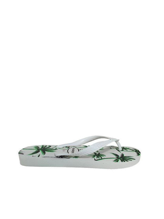 Havaianas Aloha Σαγιονάρες σε Λευκό Χρώμα