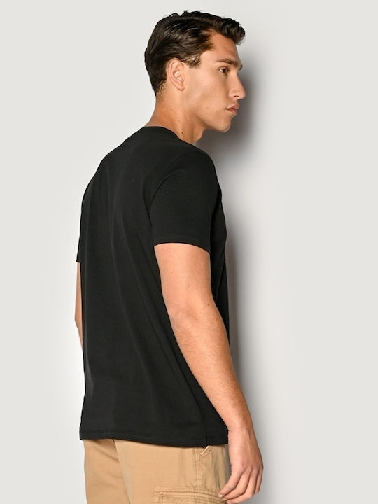 Camaro Ανδρικό T-shirt Κοντομάνικο Μαύρο