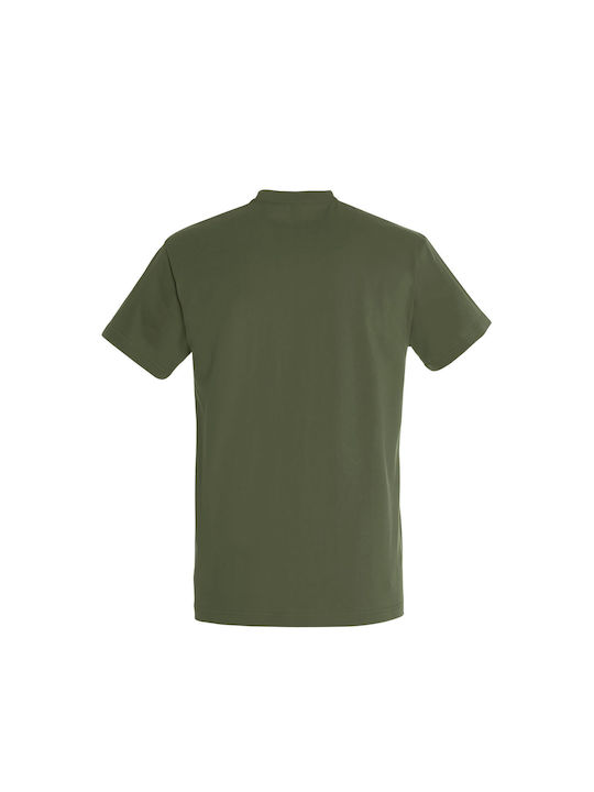 Tricou Unisex "Let's ROCK", Army