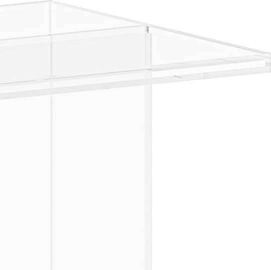 vidaXL Καταρράκτης Πισίνας με LED Φωτισμό 30x25x51εκ. Λευκός