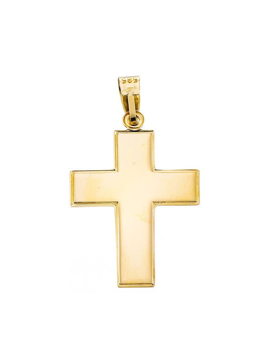 Kreuz Gold ST530 Kreuz 14 Karat Gold Kreuz