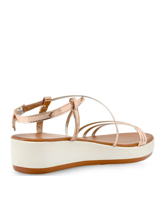 Summer Women's Platforms Rose Gold