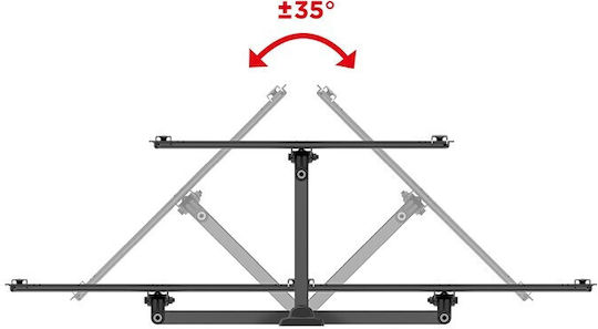 Meliconi Flatstyle FR400 070-0613 Wall TV Mount with Arm up to 65" and 35kg