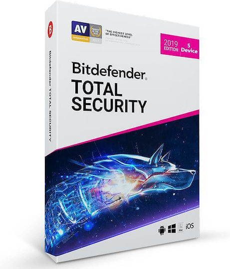 BitDefender Total Security για 10 Συσκευές και 1 Έτος Χρήσης (Ηλεκτρονική Άδεια)