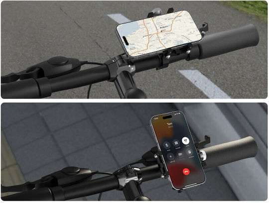 Tech-Protect V1 Fahrradhalterung für Handy Schwarz/Rot