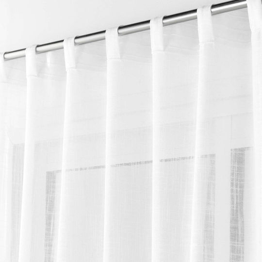 Douceur d'Intérieur L-C Haltona με Τιράντες Λευκή 140x240εκ.