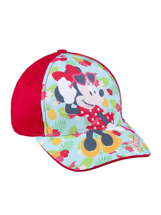 Cerda Palarie Copii Jockey Cu Protecție Solară Minnie Mouse Multicoloră