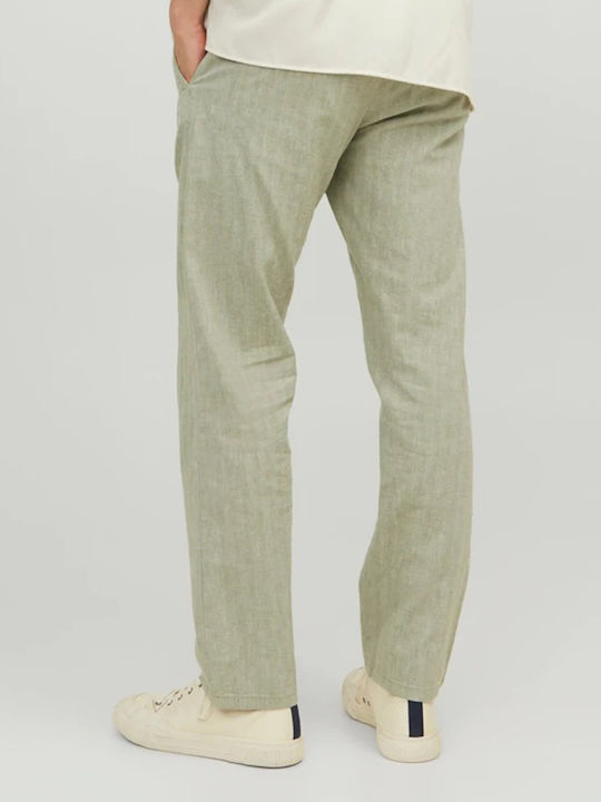 Trousers Elastic Khaki