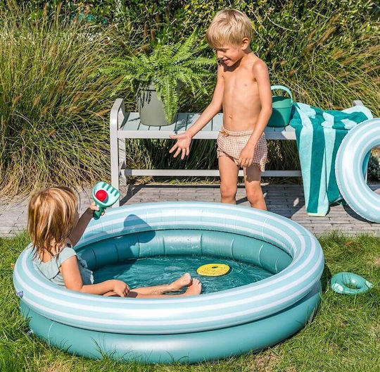 Quut Kinder Runde Schwimmbecken 100lt Aufblasbar Grüne