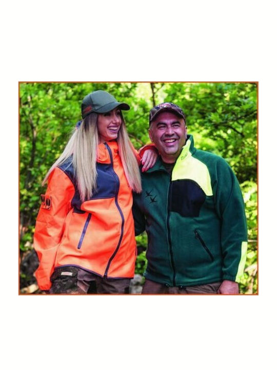 Dispan Jagdjacke Vlies Grün