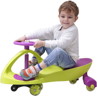 Kids Foot-to-Floor Car One-Seater Yellow