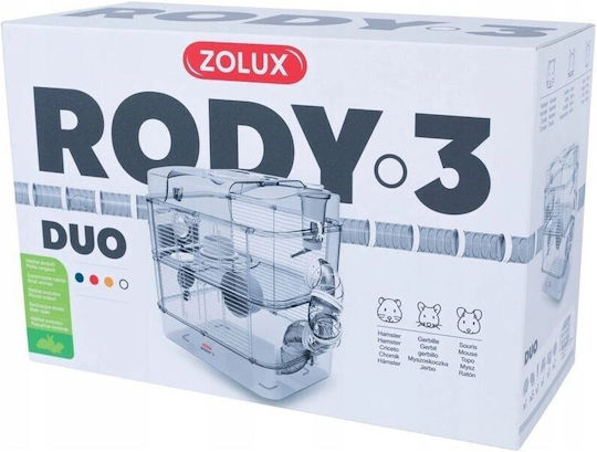 Zolux Rody 3 Duo Rodent Cage Cage 014138