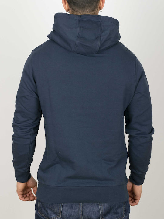 La Martina Men's Sweatshirt with Hood Blue