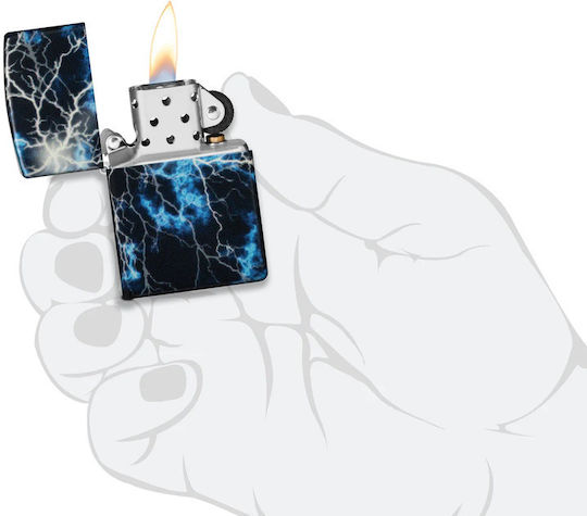 Zippo Αντιανεμικός Αναπτήρας Φλόγας Lightning
