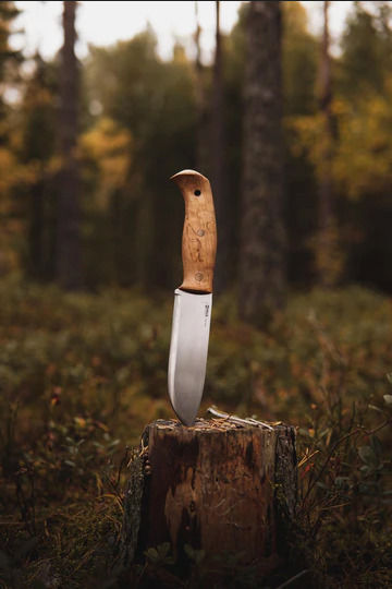 Helle Nord Messer Beige