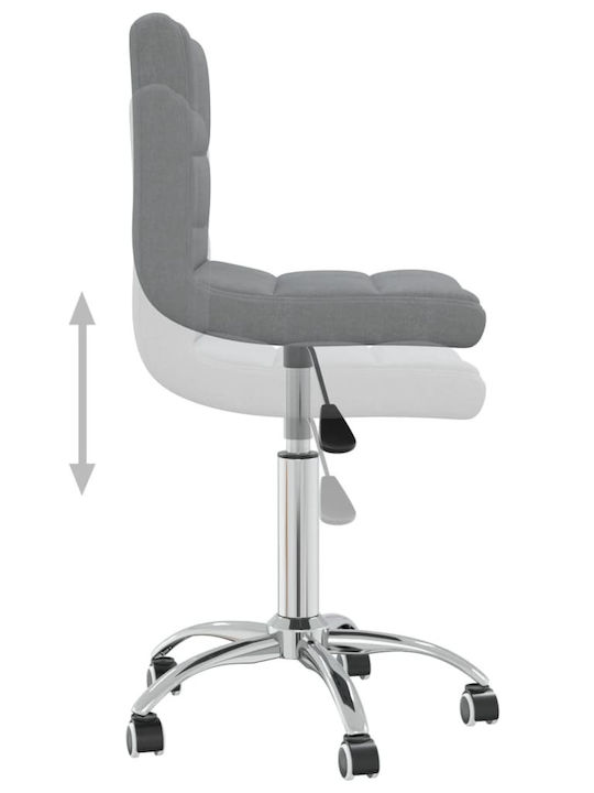 vidaXL Scaun De Birou Gri Deschis