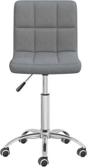 vidaXL Scaun De Birou Gri Deschis