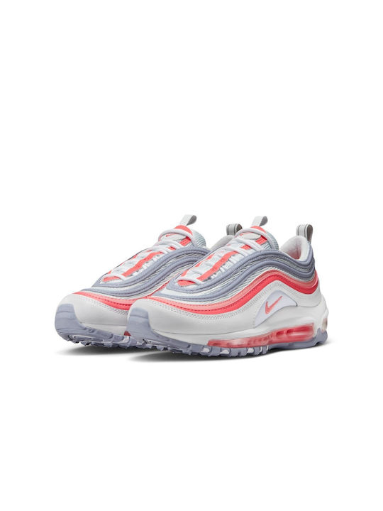 Nike Παιδικά Sneakers Air Max 97 White / Coral Chalk
