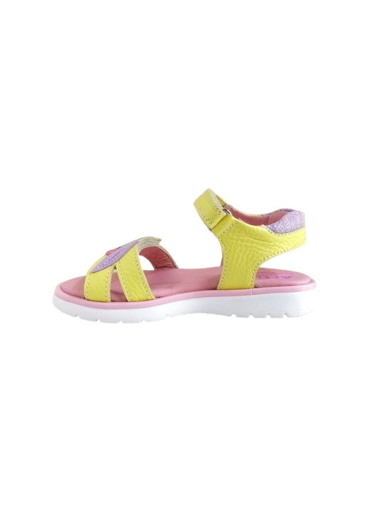 Arties Leather Anatomic Sandal Yellow 23214-1