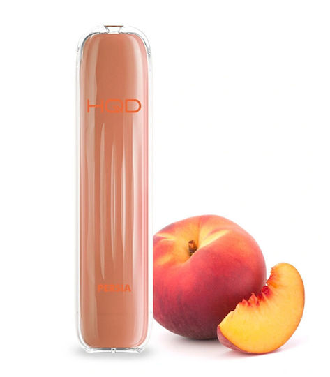 HQD Persia Țigară Electronică de Unică Folosință 650 Inhalări Peach 2ml 18mg Portocalie