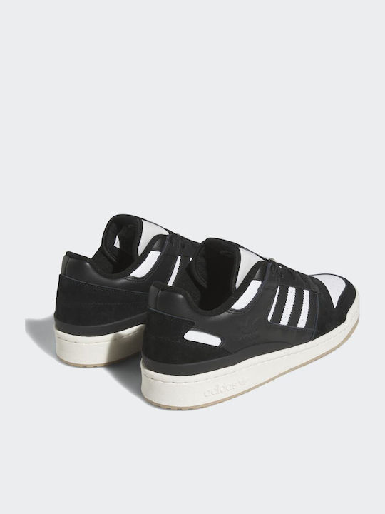 Forum Low Cl Herren Sneakers Core Black / Cloud White / Cream White