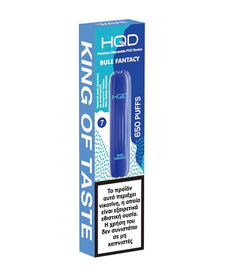 HQD Einweg-E-Zigarette 650 Einweg-E-Zigaretten Blueberry 2ml 18mg Blaue