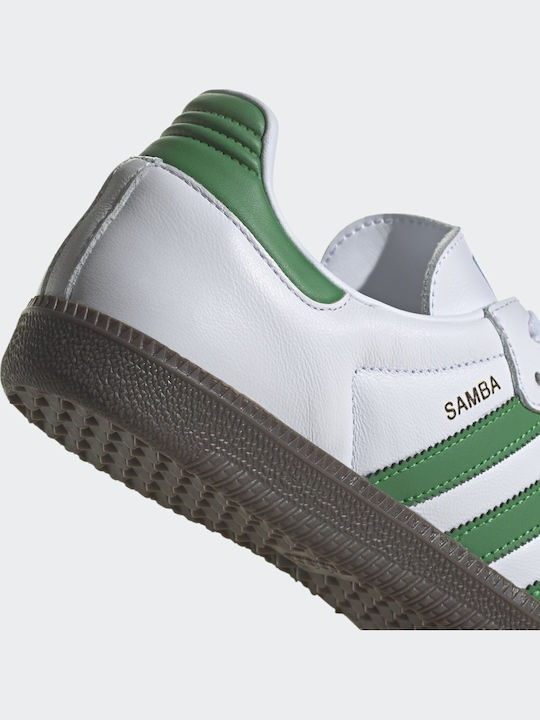 Samba Og Ανδρικά Sneakers White / Green / Gum 5
