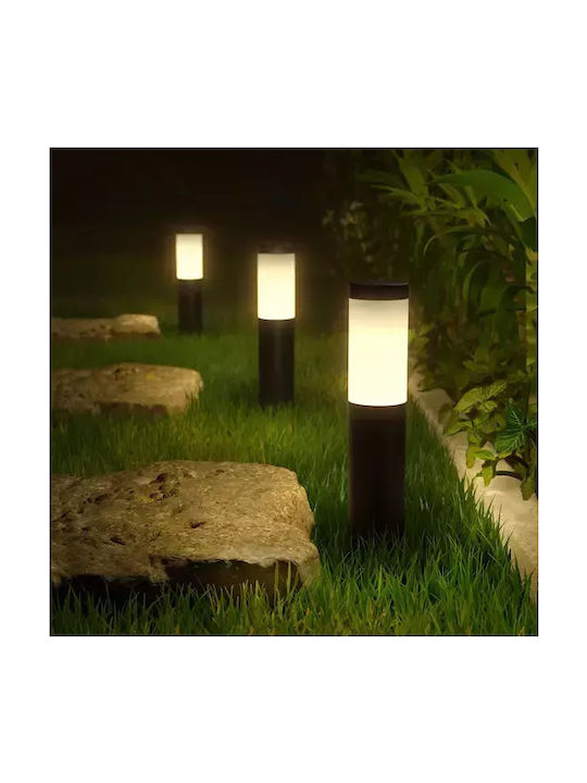 Vivalux Tokyo Outdoor Small Post Floor Lamp IP44 For E27 Bulb Black