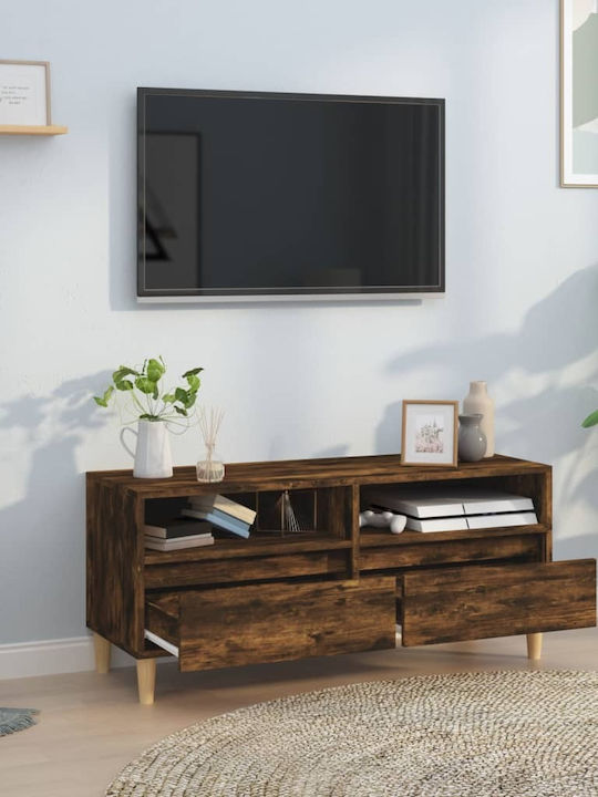 TV-Ständer Rauch Eiche M100xT34,5xH44,5cm