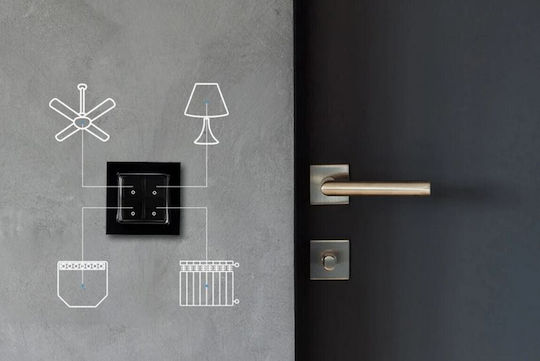 Shelly Plus i4 DC Smart Switch Dimmer 4 Καναλιών Wi-Fi, Bluetooth & RF