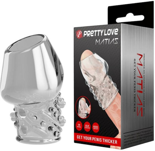 Pretty Love Matias Penis-Verlängerung Penis dicker Transparente