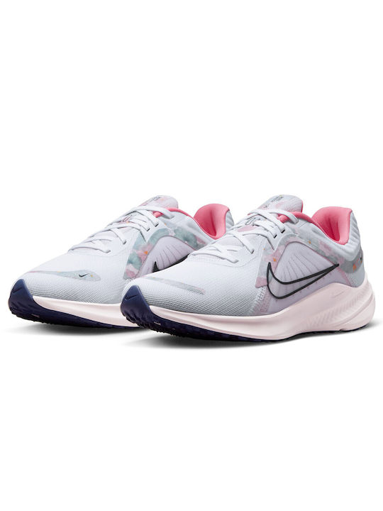 Nike Quest 5 Premium Γυναικεία Αθλητικά Παπούτσια Running White / Midnight Navy Pearl Pink