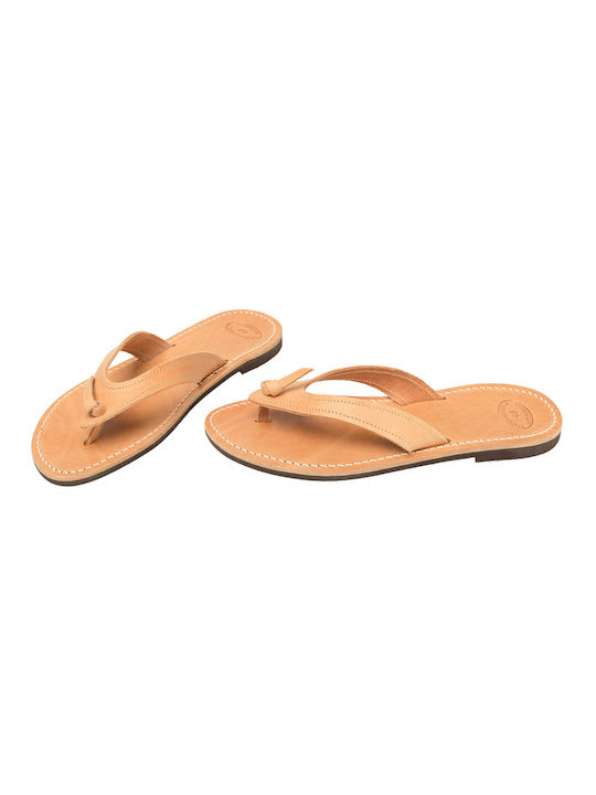 Thong sandal made of leather, Sandals Gyaros (leather)