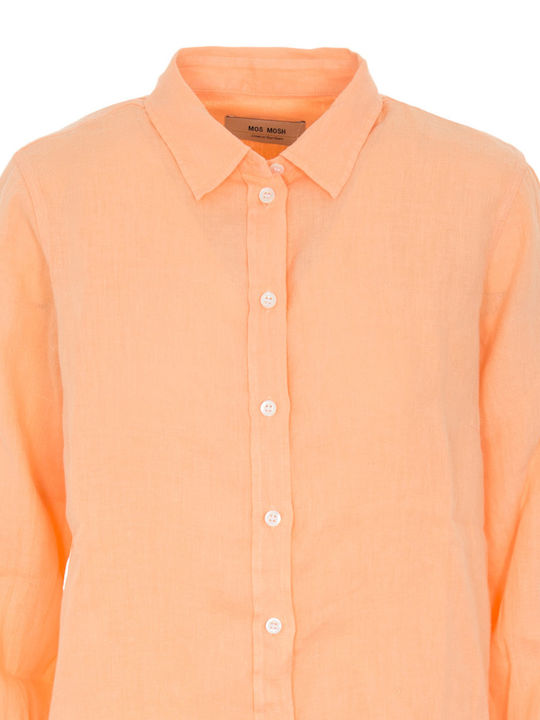 Women's Monochrome Long Sleeve Shirt Coral Reef