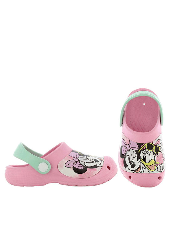 Disney Kids Beach Clogs Pink