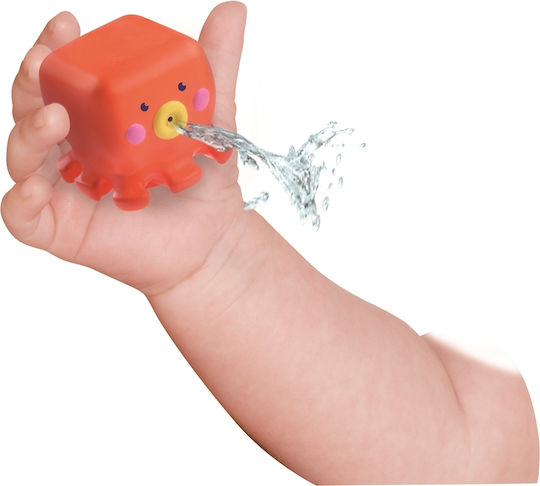 Infantino Stack N Squirt Pals Bath Toy for 6++ Months