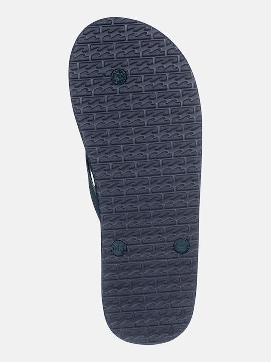 Tides Solid Herren Flip Flops Blau